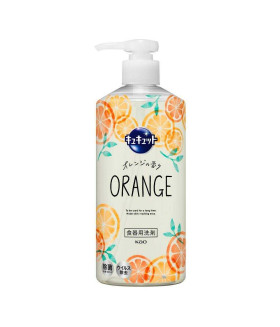 Kyukyutto Dish Detergent Pump, Orange scents 16.2 fl oz (480 ml)